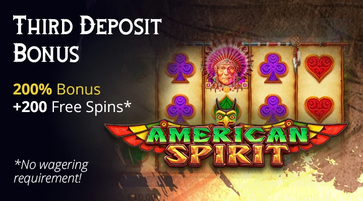 Bullspins Casino 3rd Deposit Bonus