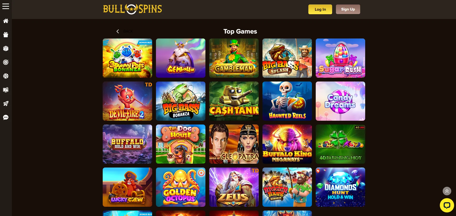 Bullspins Top Slot Games