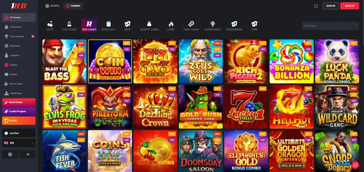 games 1red not on gamstop