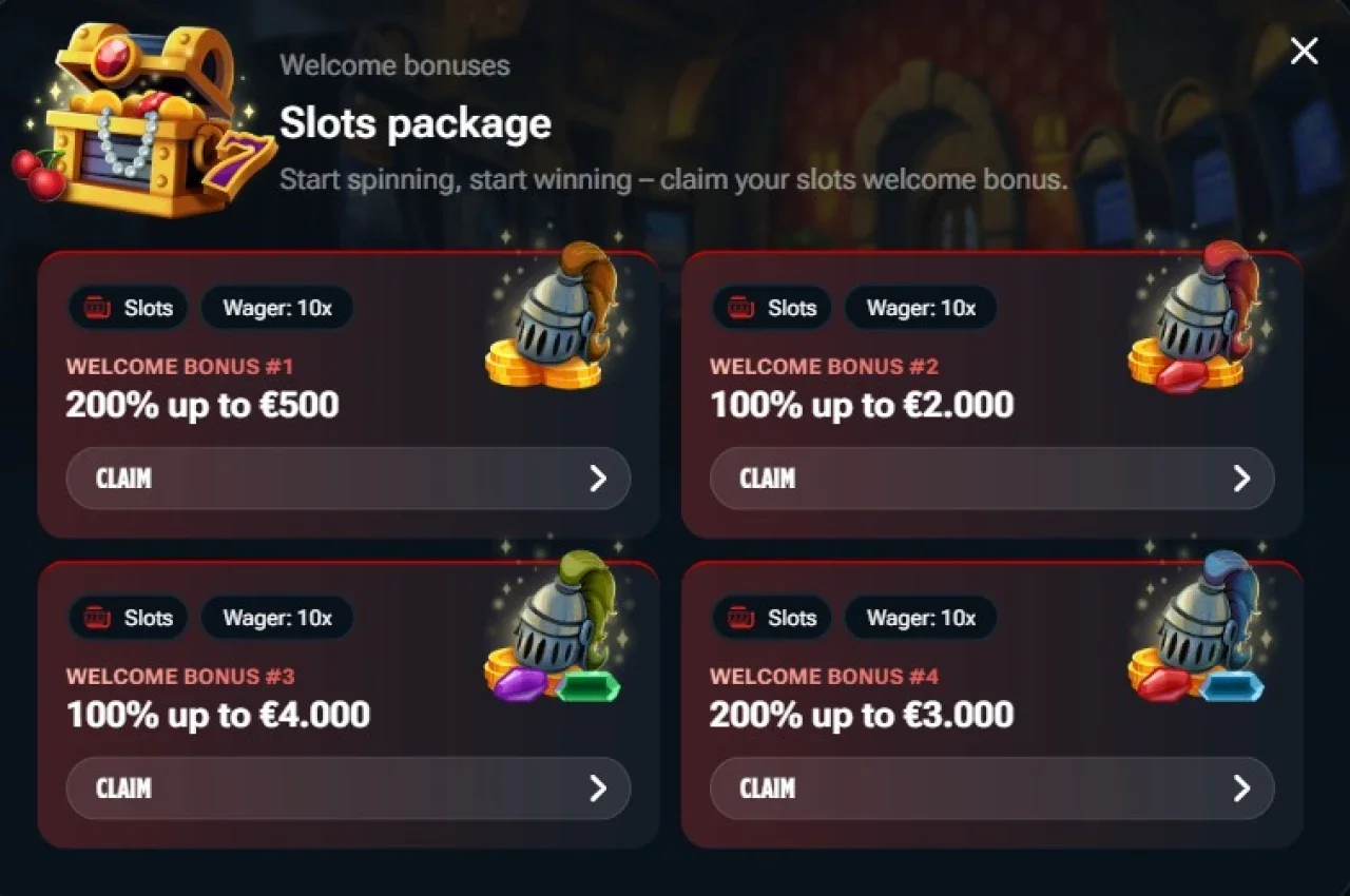 kingdom slots package