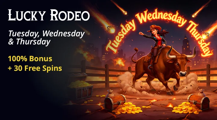Lucky Rodeo Bonus at Bullspins casino
